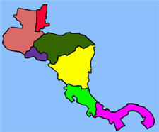Central America Map Quiz Spelling